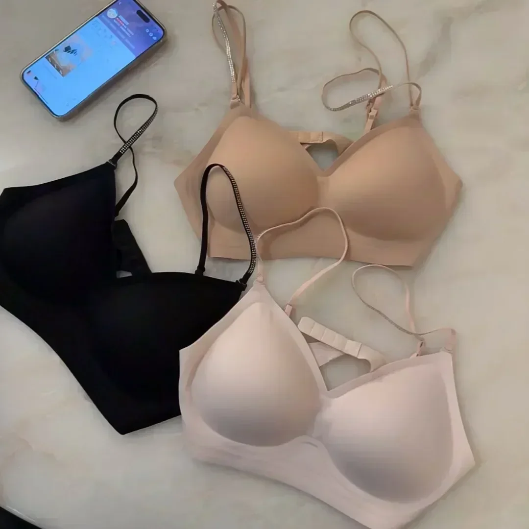 Women's Seamless Milk Skin Dia - Cotton Bra Everyday 评论和价格