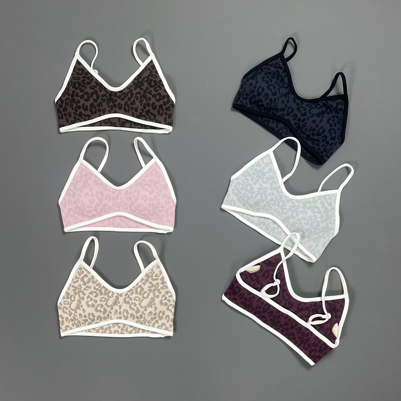 HISTELLO Sports Bra Women Leop - Sports Bra Racerback 评论和价格