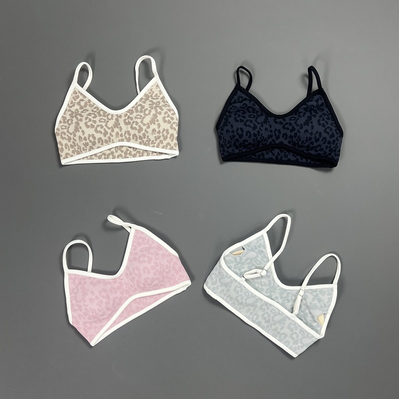 HISTELLO Sports Bra Women Leop - Sports Bra Racerback 评论和价格