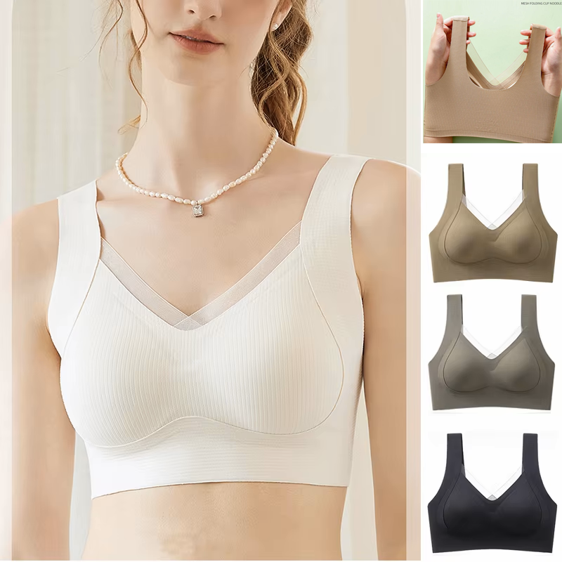 1pcs Women's Bra Breathable Ga - Full Coverage Bra 评论和价格