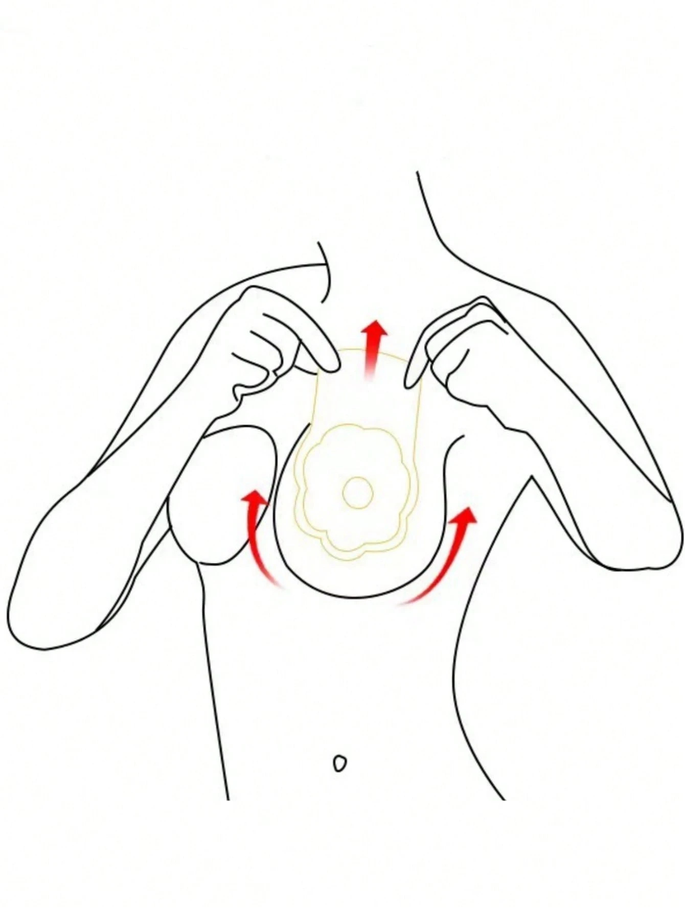 1pair Silicone Breast Lift Tap - Push Up Bra Silicone 评论和价格