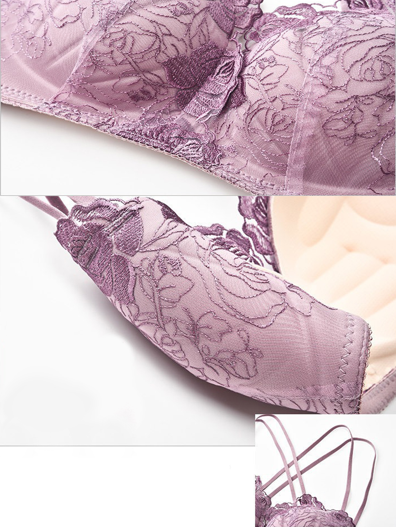 Women's Lace Push Up Bra Multi - Convertible Bra Multiway 评论和价格