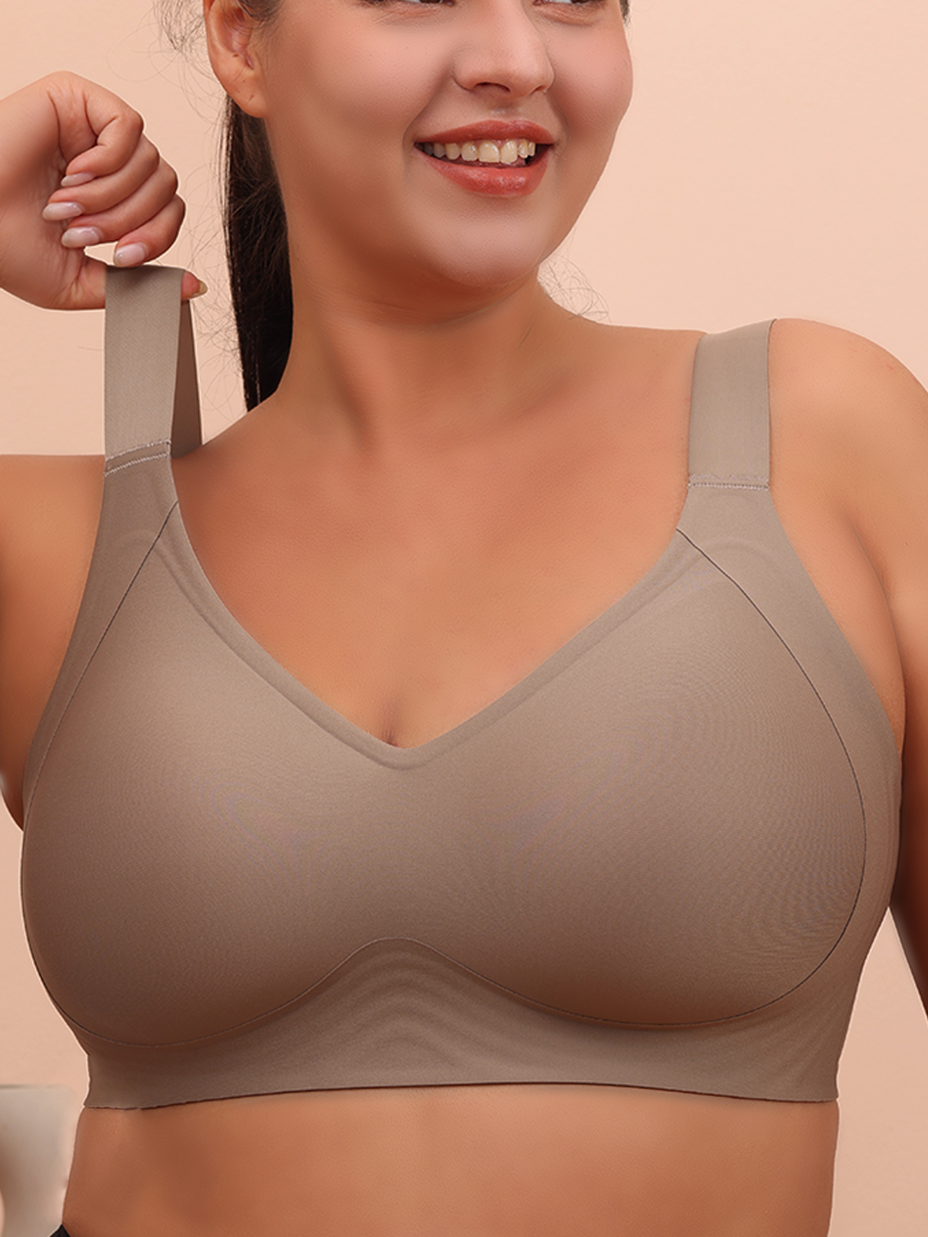 Big breasted sleeping bra for  - Minimizer Bra Women 评论和价格