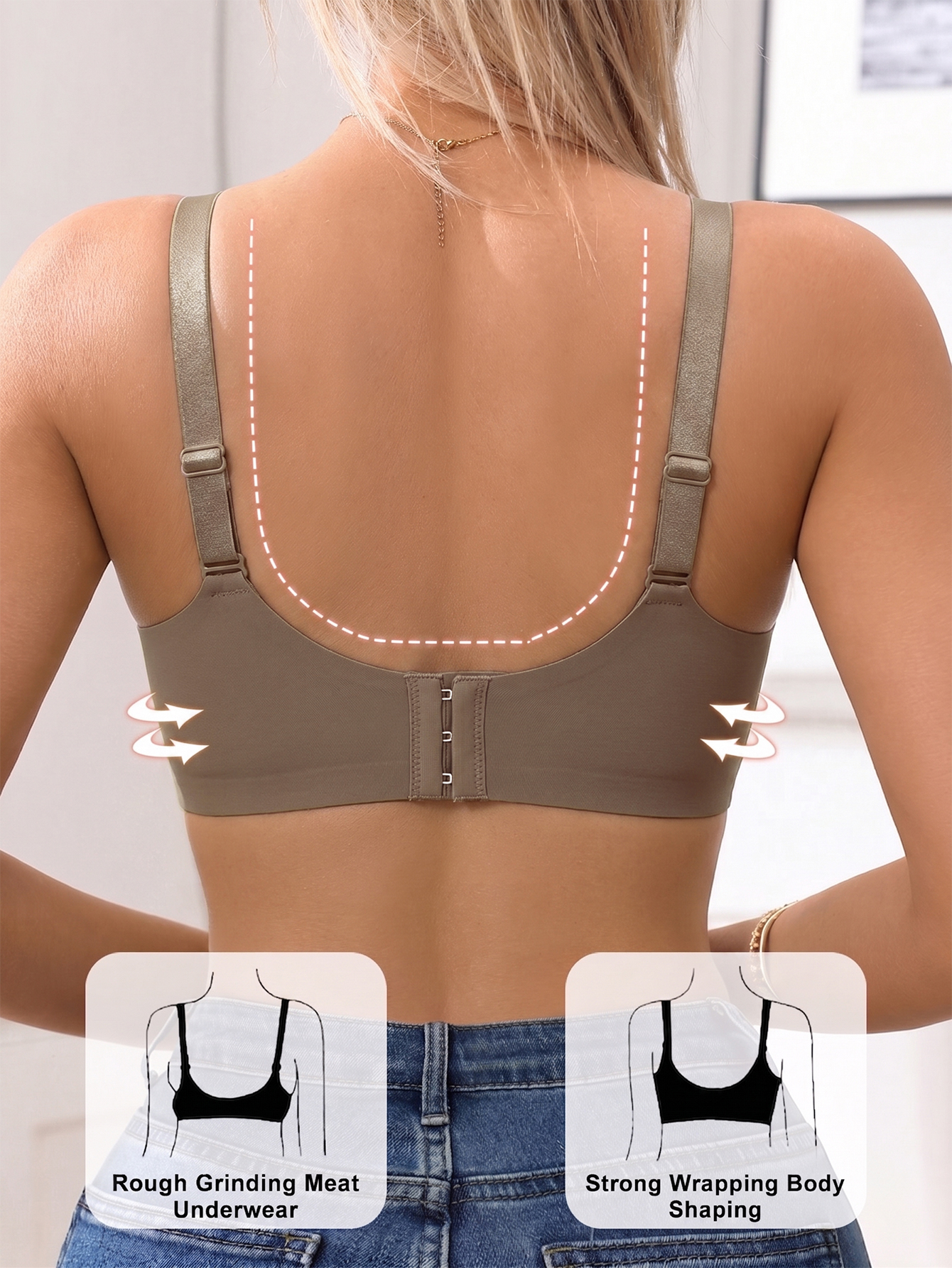 Full Coverage Push Up Jelly Su - Wirefree Bra Comfort 评论和价格