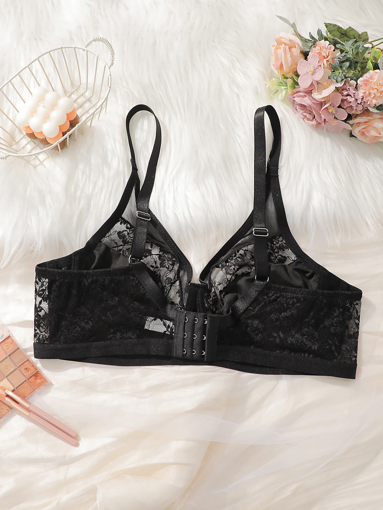 Plus Size Lace Minimizer Bra,  - Minimizer Bra Women 评论和价格