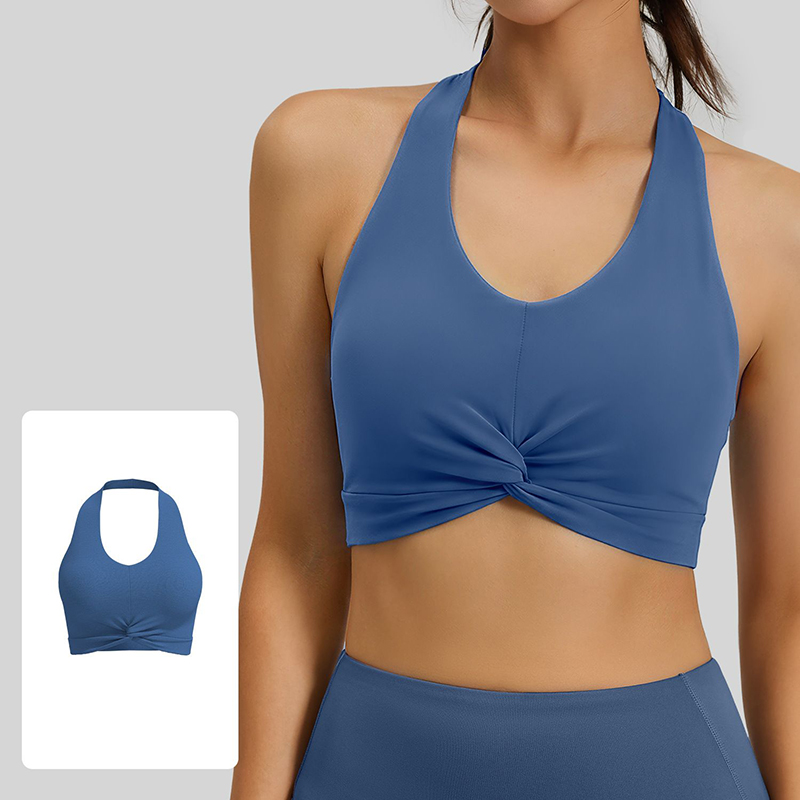 New Women Halter Neck Sports B - Plunge Bra Push Up 评论和价格