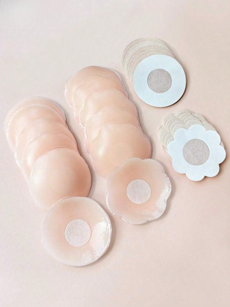 2Pcs Of Packaged Breast Sticke - Push Up Bra Silicone 评论和价格