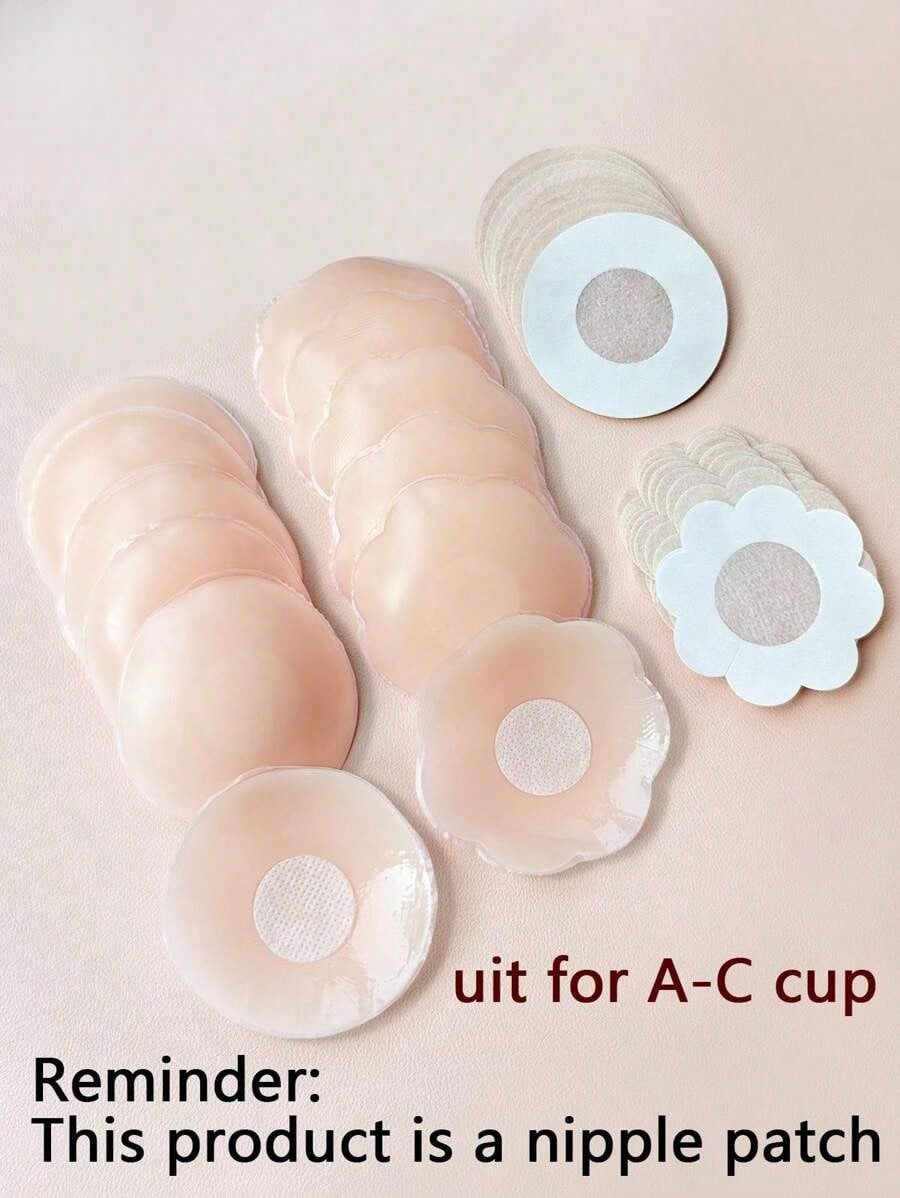 2Pcs Of Packaged Breast Sticke - Push Up Bra Silicone 评论和价格