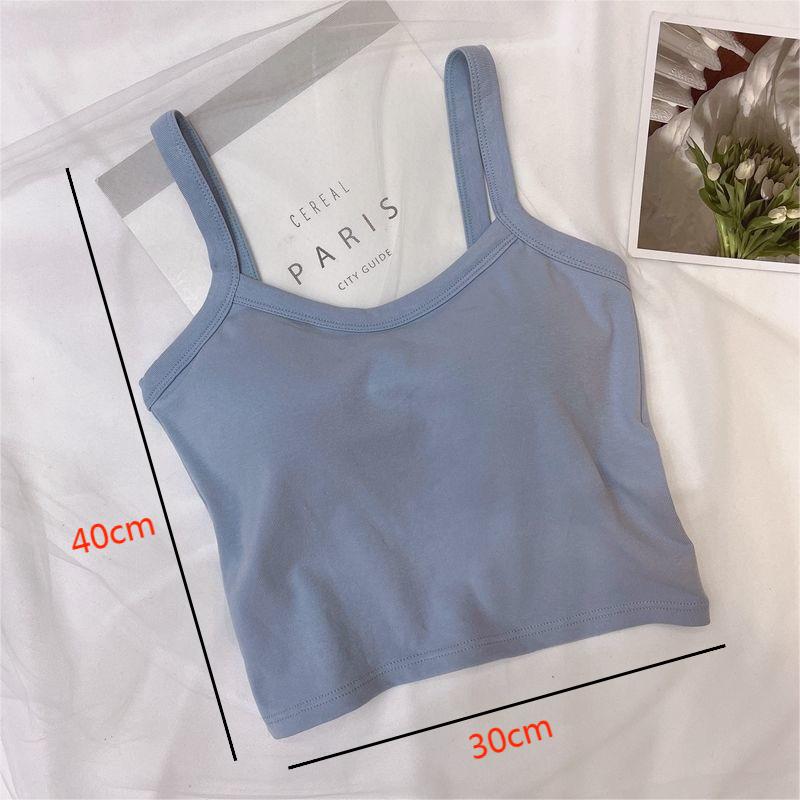 Crop Top Women Sexy Sleeveless - T Shirt Bra Seamless 评论和价格