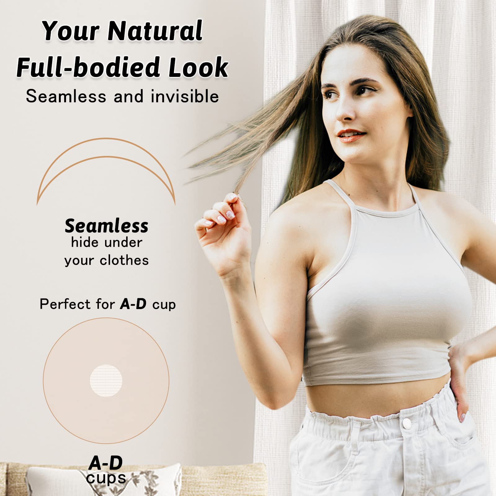 Invisible Adhesive Bra Silicon - Backless Bra Sticky 评论和价格
