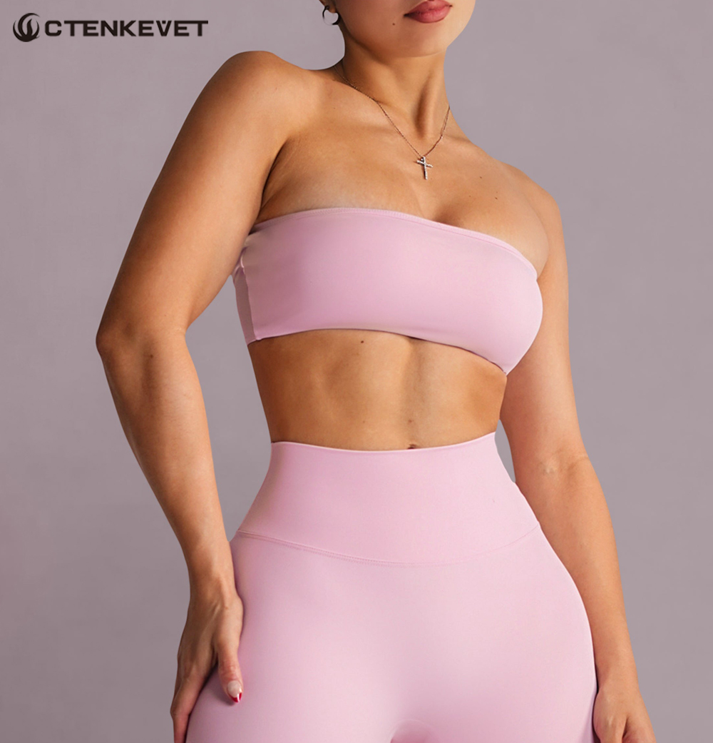 Strapless Sports Bra Gym Crop  - Sports Bra Racerback 评论和价格
