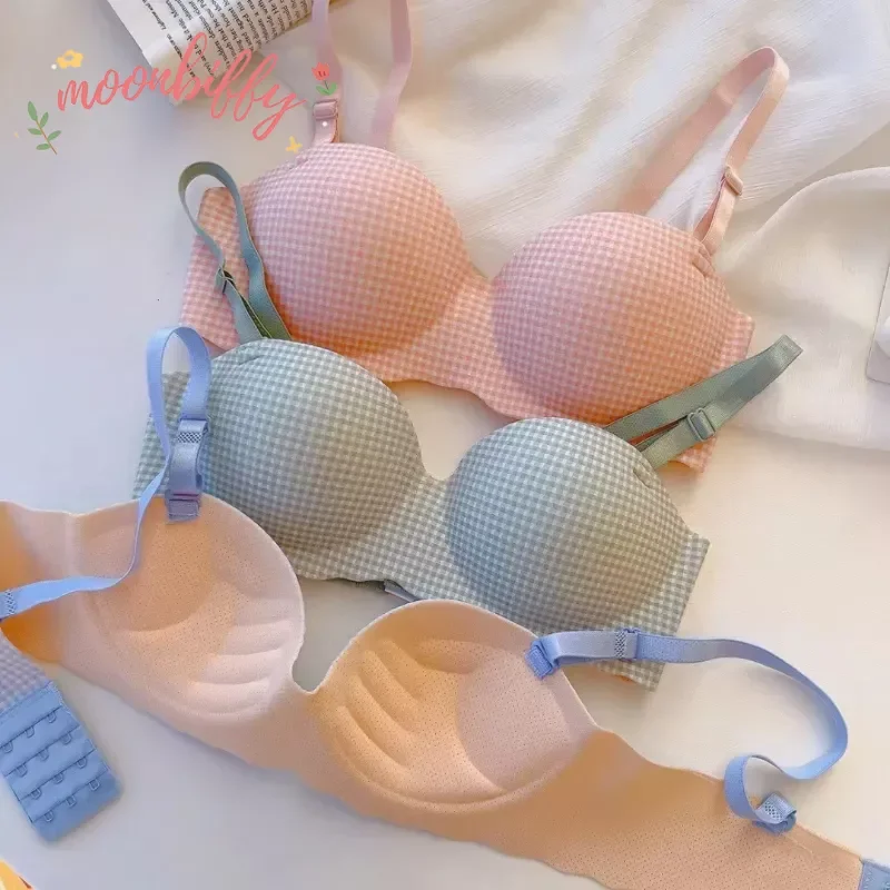 Women Ice Bra One Cup Thick Co - Wirefree Bra Comfort 评论和价格