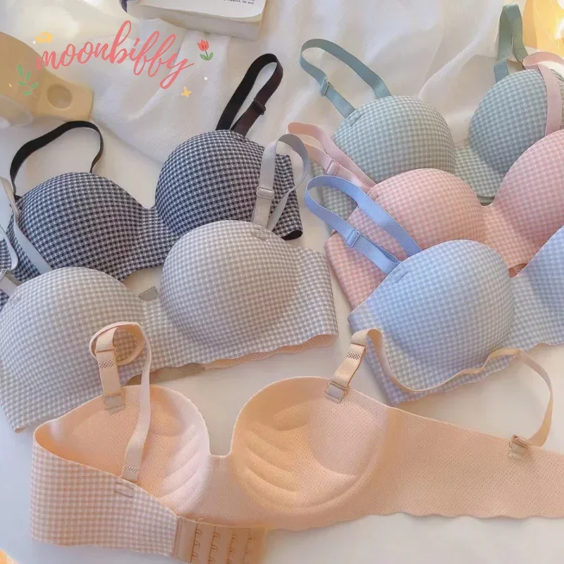 Women Ice Bra One Cup Thick Co - Wirefree Bra Comfort 评论和价格