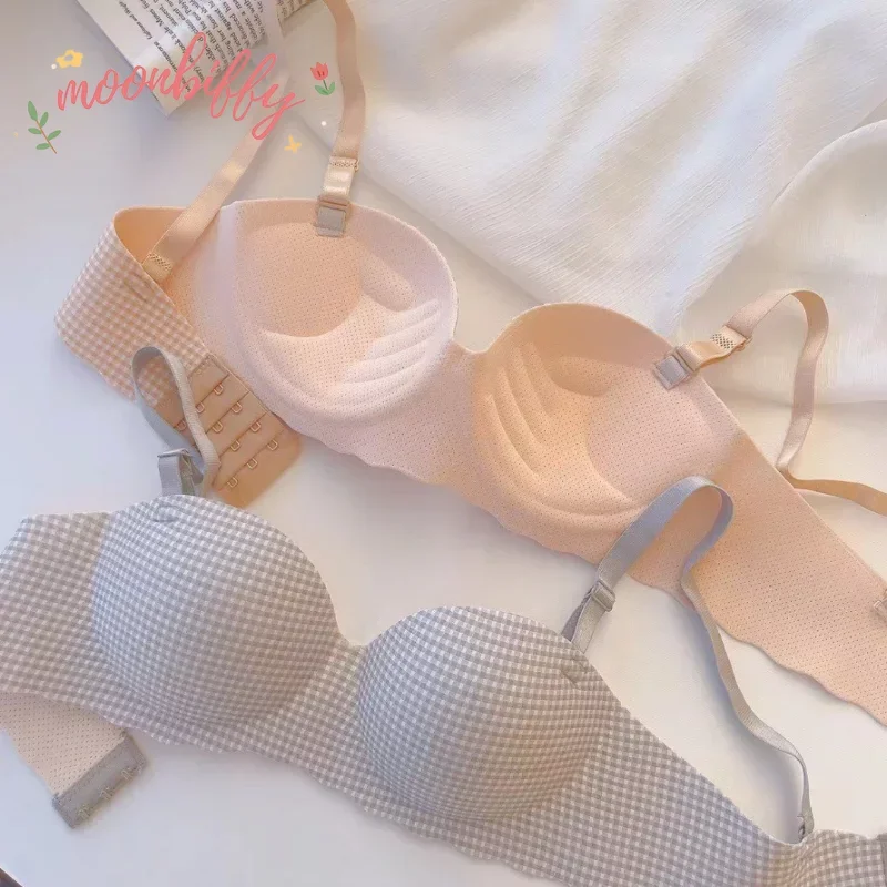 Women Ice Bra One Cup Thick Co - Wirefree Bra Comfort 评论和价格