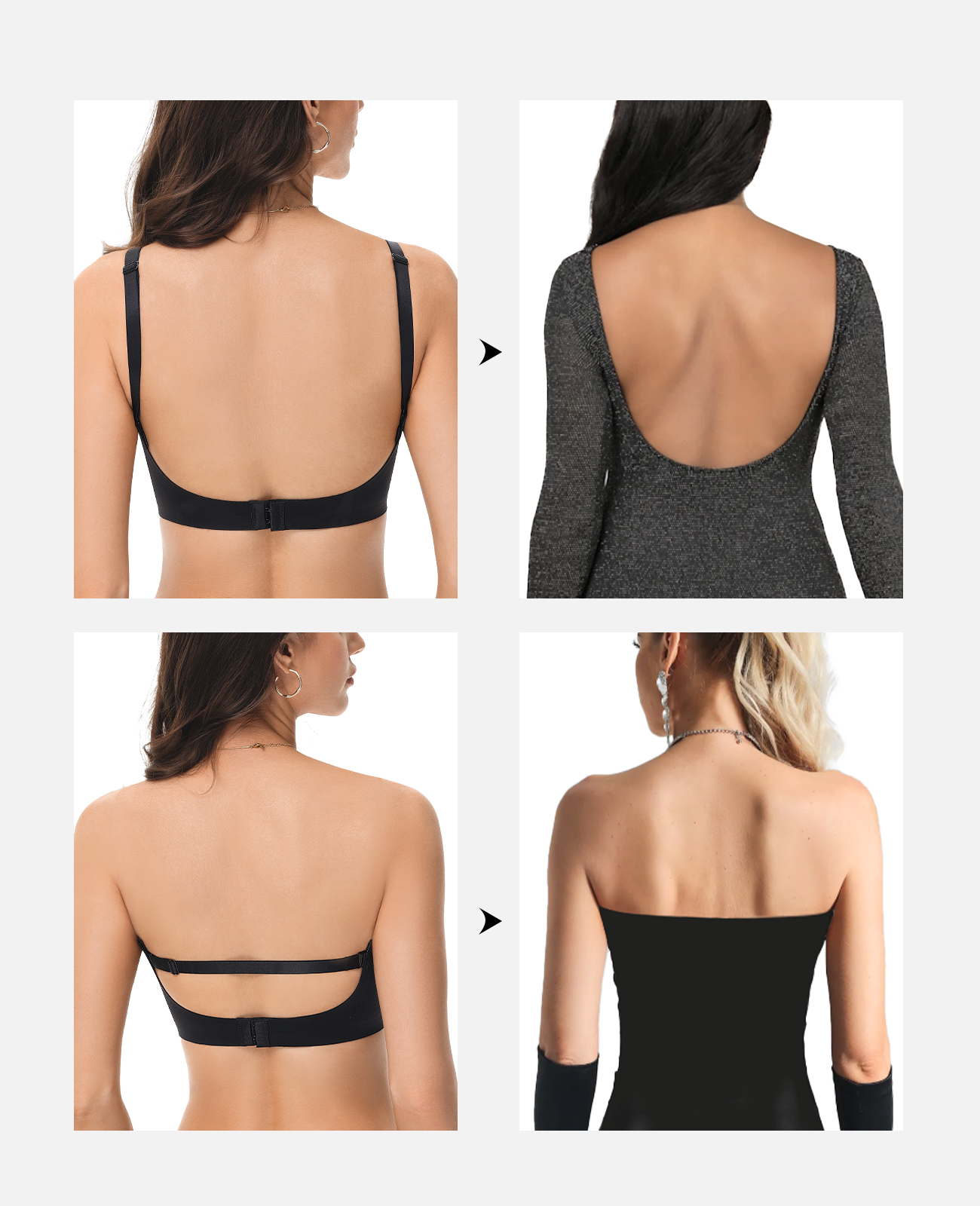 New Women Bras Everyday Sexy T - Convertible Bra Multiway 评论和价格