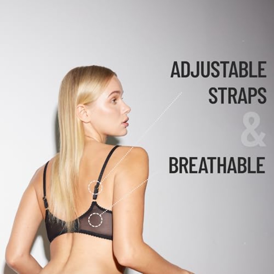 Faye Women's Sexy Lace Bra, Ba - Demi Bra Balconette 评论和价格