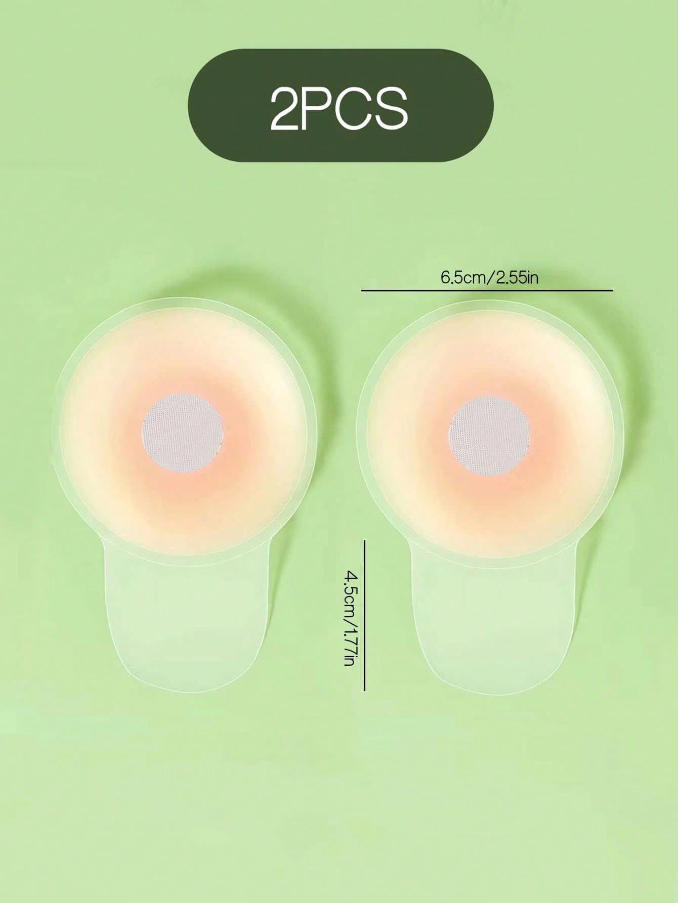 6.5cm Invisible Silicone Breas - Strapless Bra Adhesive 评论和价格