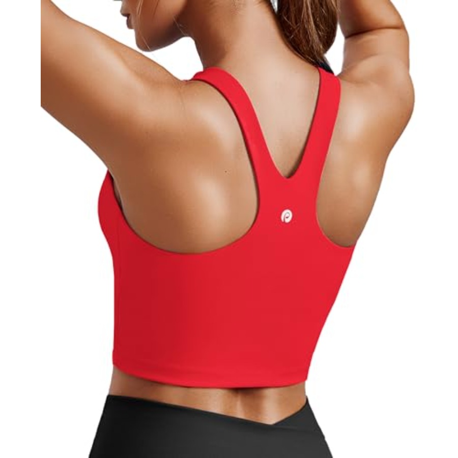 PINSPARK Women Sports Bra High - Sports Bra Racerback 评论和价格