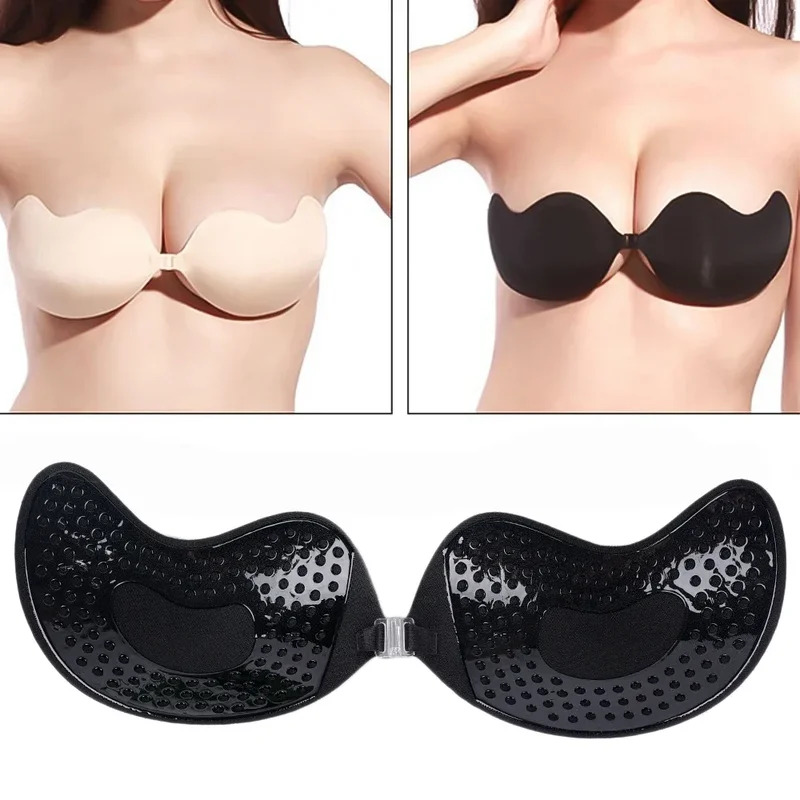 Sexy Women Invisible Push Up B - Strapless Bra Adhesive 评论和价格
