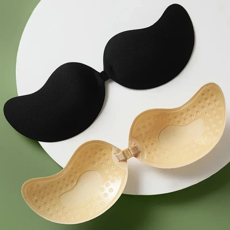 Sexy Women Invisible Push Up B - Strapless Bra Adhesive 评论和价格