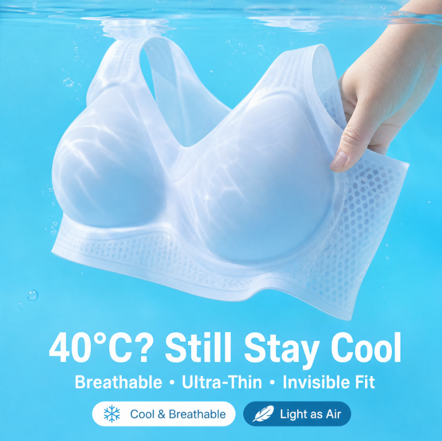 Women 10D Ice Silk Thin Bra 0. - Sheer Mesh Bra 评论和价格